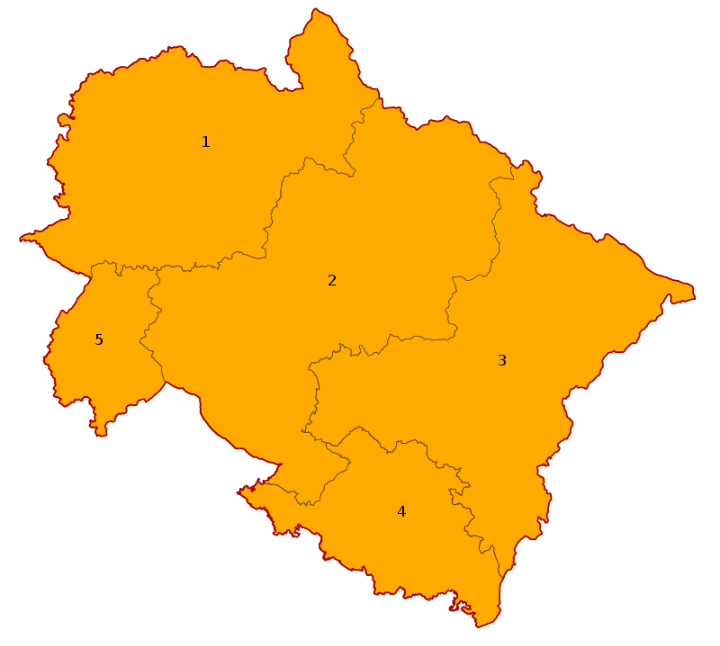 Uttarakhand Lok Sabha Seat Map